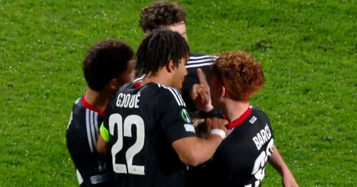 Dva igrača Strasbourga se sukobila nakon utakmice s Rijekom. Suigrači ih razdvajali