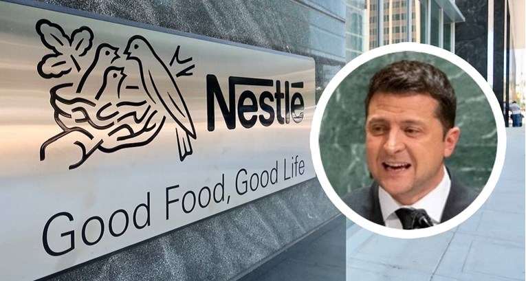 Zelenskij prozvao Nestle i Švicarsku, Nestle mu odgovorio