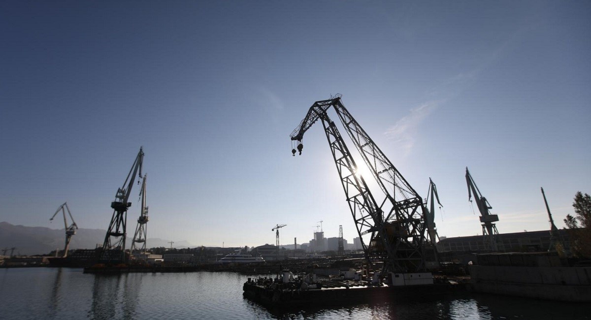 Work on four patrol boats for Croatian Navy continues at Brodosplit dock