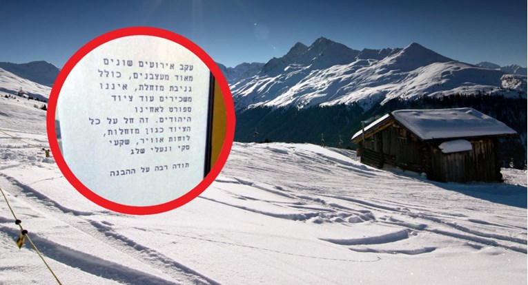 Obavijest na švicarskom skijalištu: Više ne iznajmljujemo skije Židovima