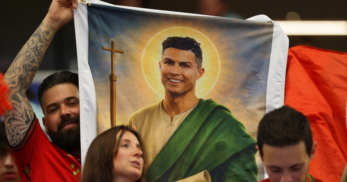 FOTO Nema sumnje tko je najveća zvjezda utakmice Španjolske i Portugala