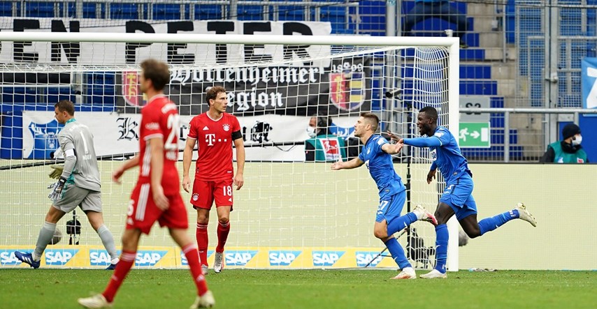 HOFFENHEIM - BAYERN 4:1 Kramarić s dva gola razbio osvajača Lige prvaka