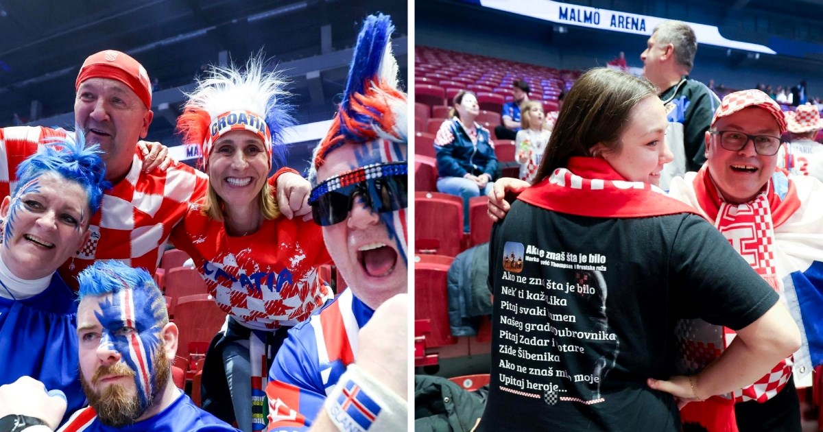 FOTO Hrvatski i islandski navijači zajedno pozirali u Malmoü