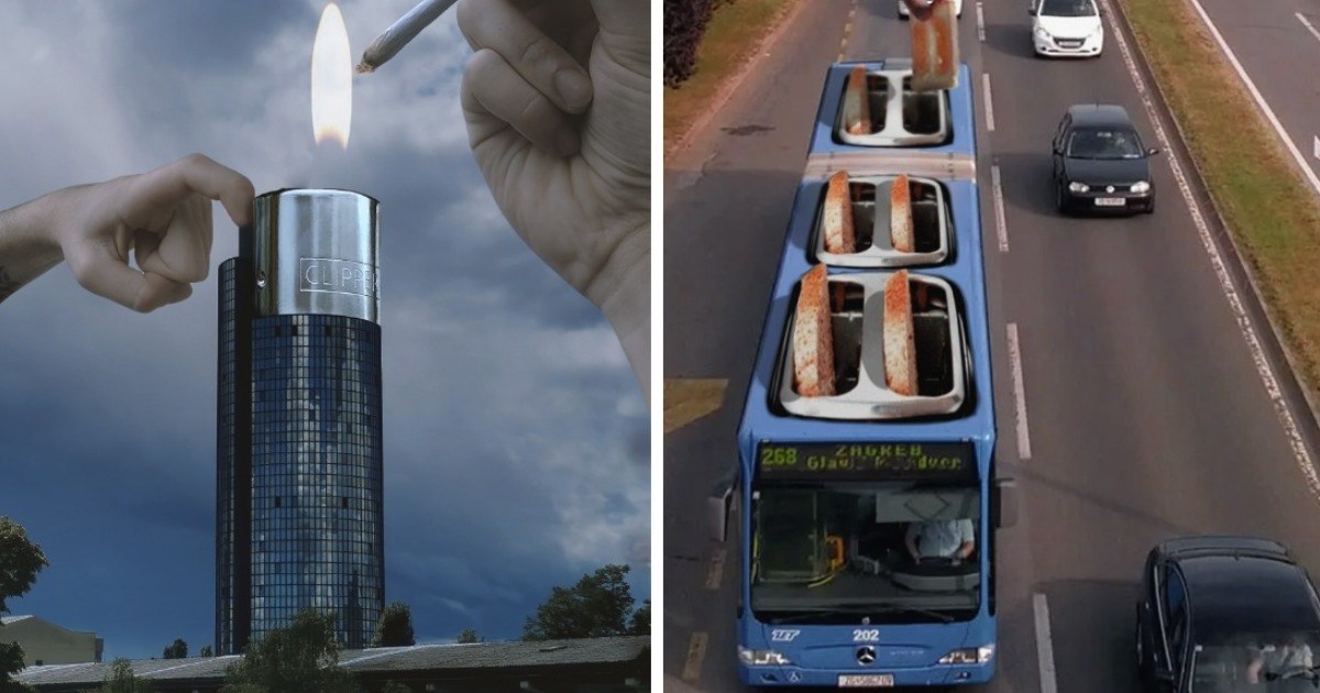 Student iz Zagreba stvara nadrealistične fotke grada, radovi su mu nevjerojatni