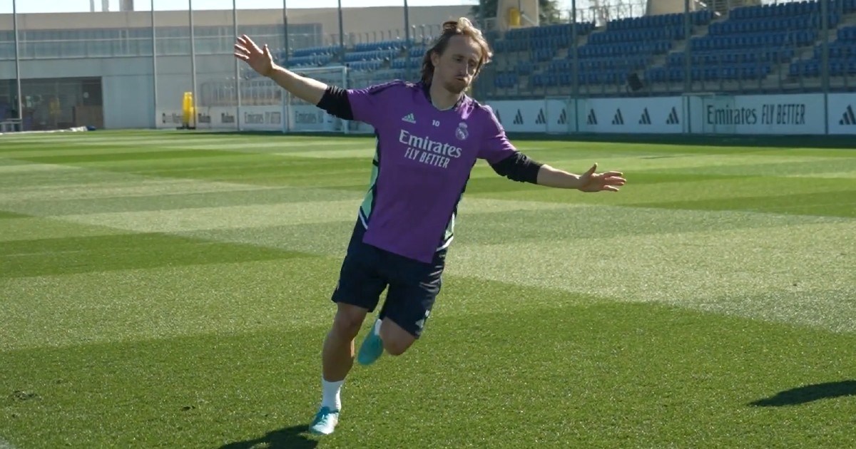 Pogledajte golčinu Modrića na treningu. Igrači Reala se hvatali za glave i urlali