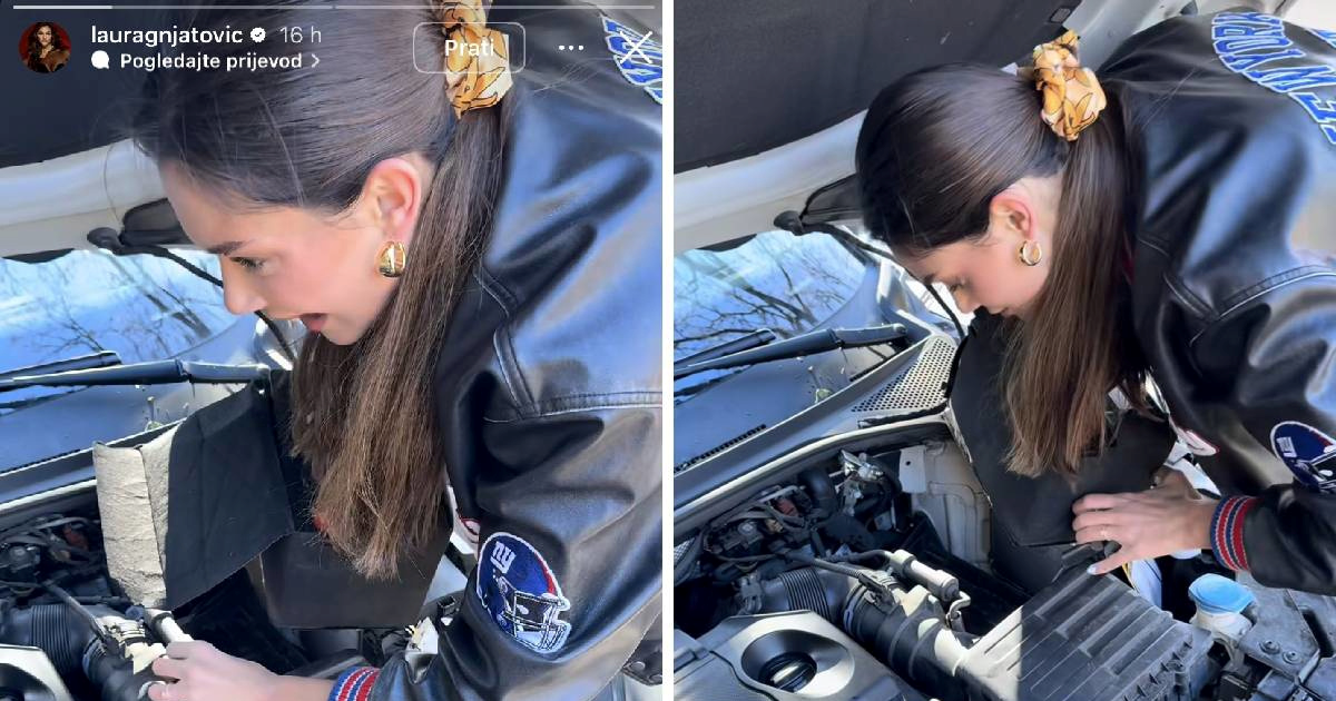 Laura Gnjatović sama mijenjala akumulator u automobilu: "Život me natjerao"