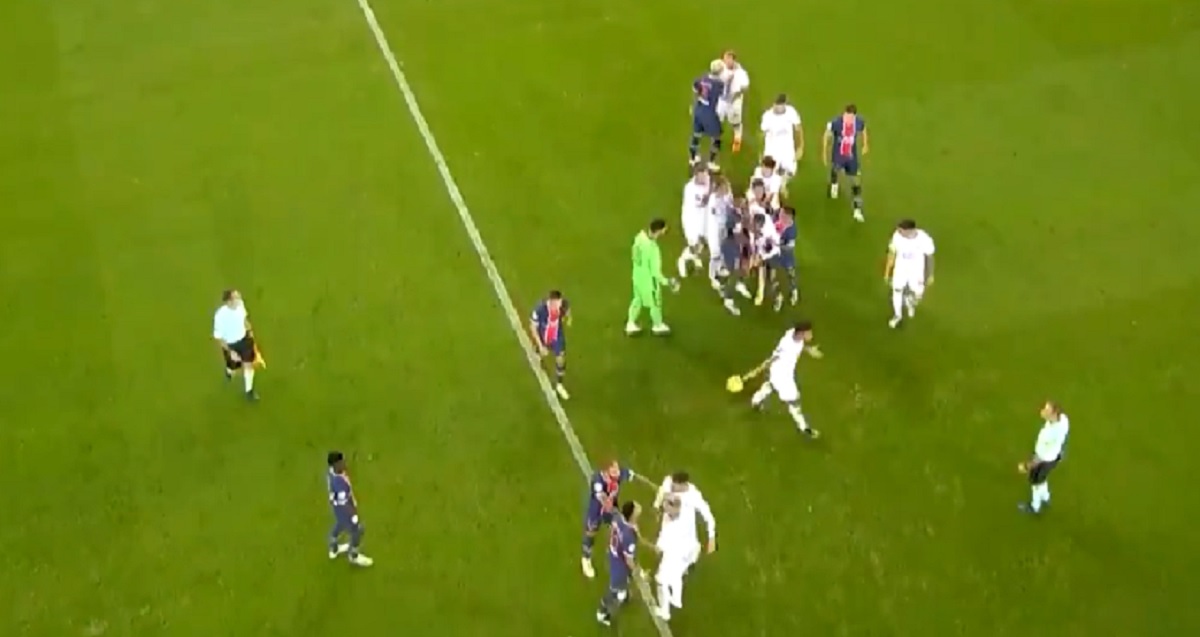 Pogledajte tučnjavu zbog koje je palo pet crvenih na derbiju PSG-a i Marseillea
