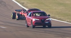 VIDEO Alfa Romeo Stelvio ispred bolida Formule 1