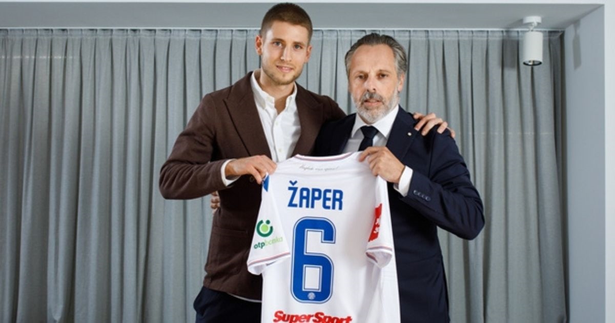 Žaper nakon dolaska u Hajduk: Želim zahvaliti svima u Osijeku, dijete sam kluba