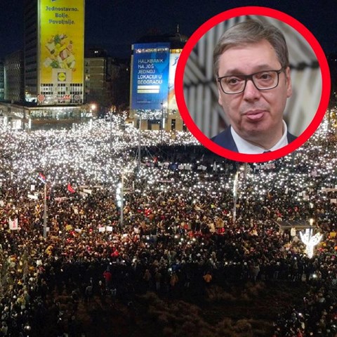 Vučić: Za mene su Vukan, Milica i Danilo osobe godine, a ne studenti - Index.hr