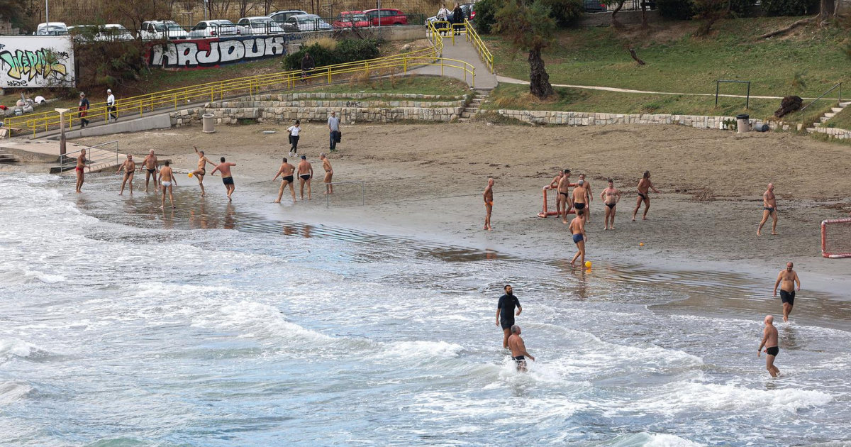 FOTO Ovako su Bačvice izgledale danas nakon nevremena