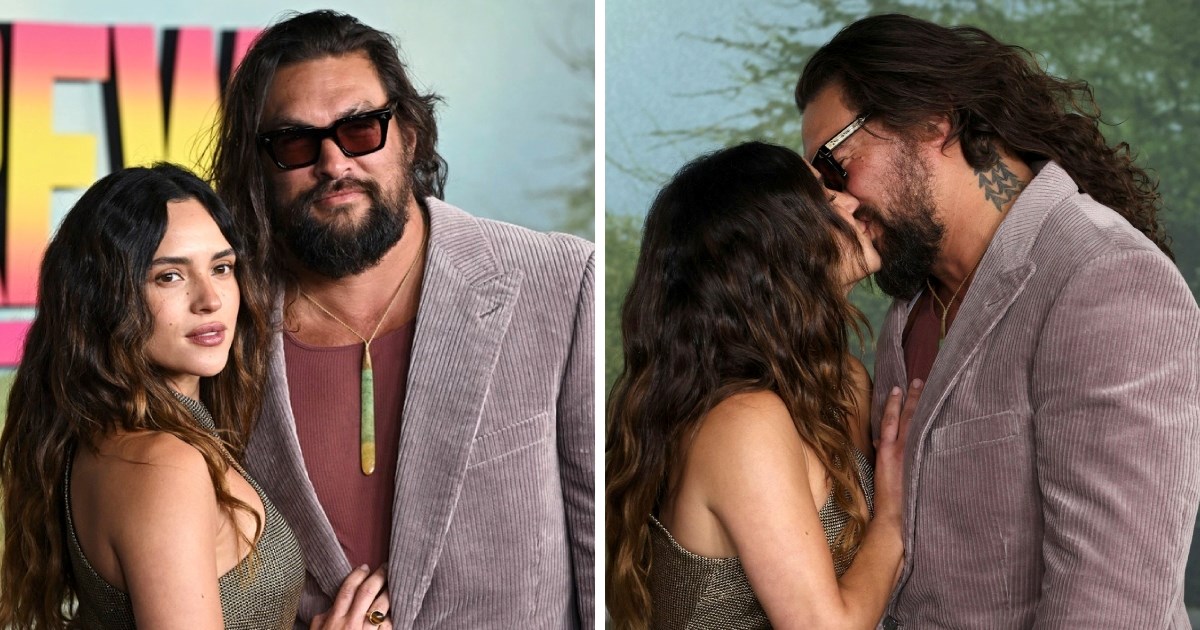 Jason Momoa (46) i Adria Arjona (33) ljubili su se na premijeri filma