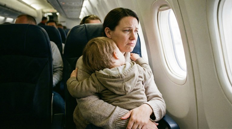 Ponudila pomoć majci s uplakanom bebom u avionu, njena objava podijelila internet