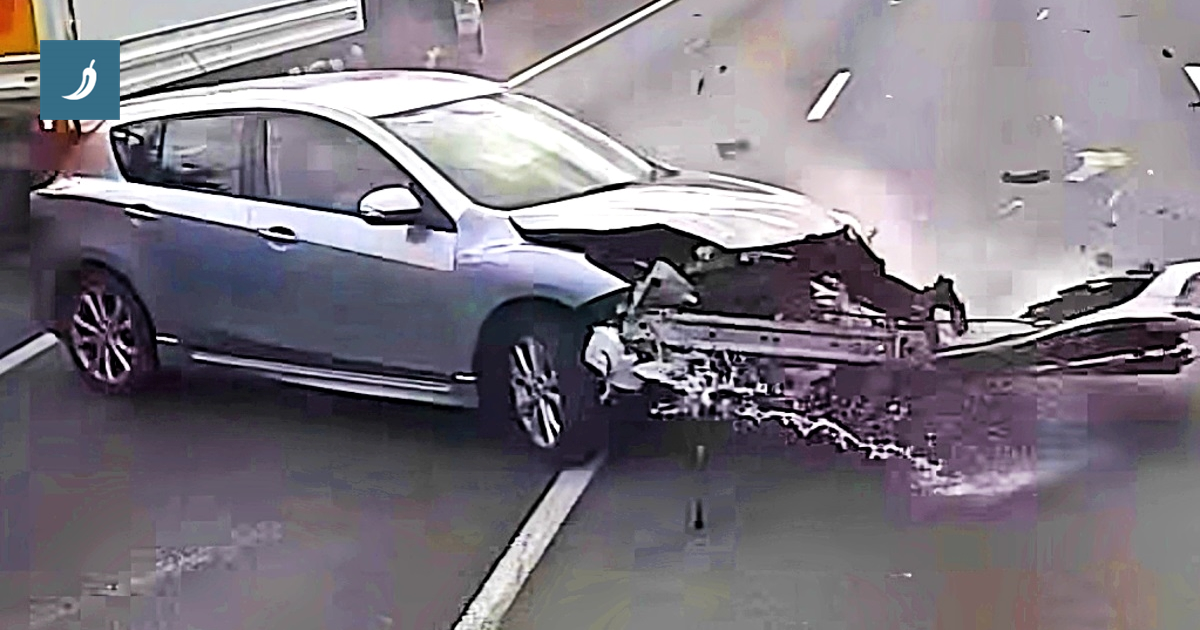 VIDEO Mazda teško stradala nakon namjernog kočenja vozača ispred