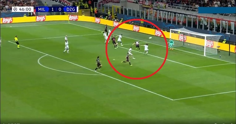 Pogledajte kako je Dinamo primio drugi gol od Milana