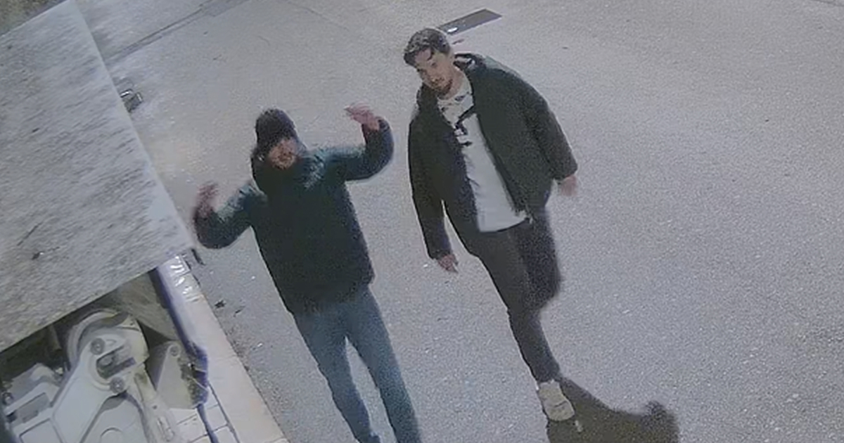 Policija traži dvojicu muškaraca, uništili su koševe za smeće