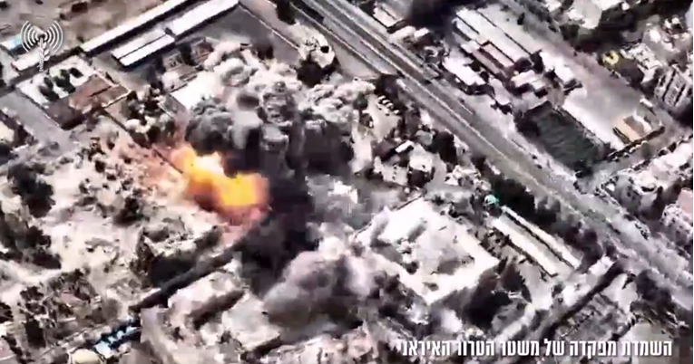 VIDEO Pogledajte snimku novog žestokog izraelskog udara na Teheran, uništene zgrade