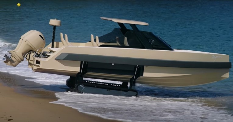 VIDEO Ovo plovilo ima dodatak s kojim možete izaći na plažu