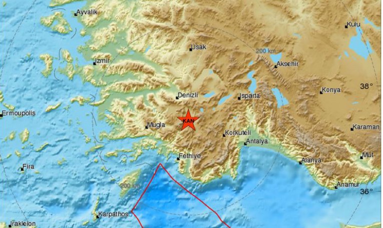 Snažan potres magnitude 6,4 pogodio Tursku