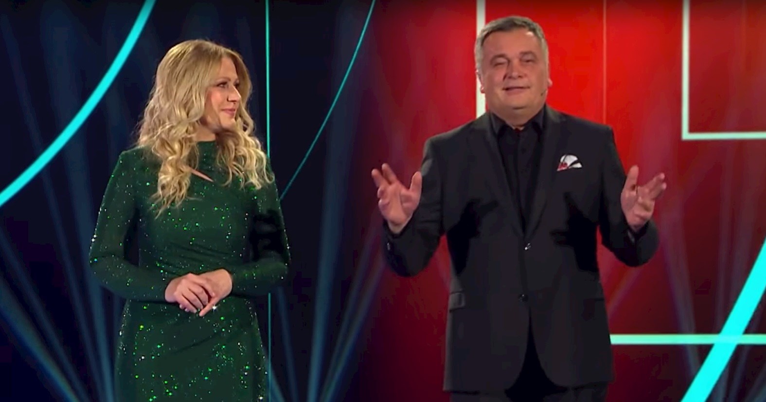 FOTO Barbara Kolar izašla na pozornicu Dore u svjetlucavoj zelenoj haljini