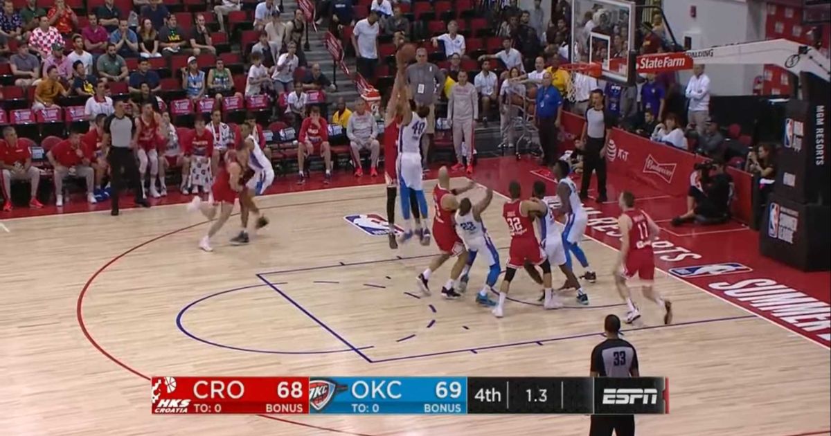 Hrvatska promašila šut za pobjedu protiv NBA momčadi