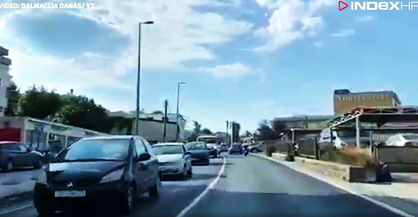 VIDEO Ogromne gužve na magistrali od Omiša prema Splitu