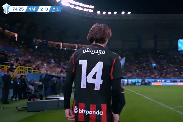 Modrić je ulazio u igru protiv Napolija. Poslušajte reakciju s tribina