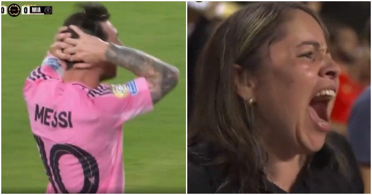 VIDEO Messi promašio okvir, tribine počele euforično slaviti gol