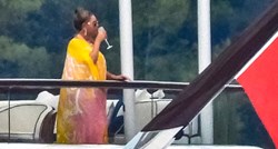 Beyonce odmara na jahti u blizini Korčule, pažnju privukla haljina koju je nosila