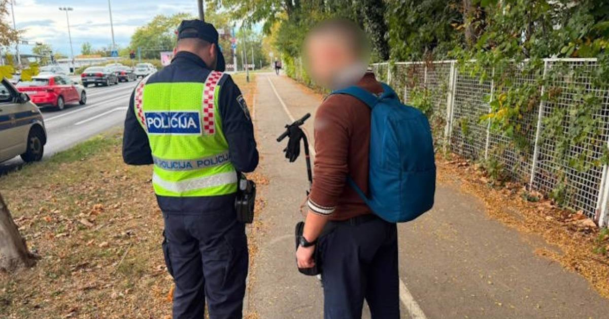 Policija zaustavljala bicikliste i vozače romobila u Zagrebu. Oduzela pet romobila