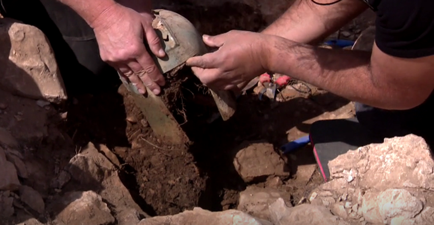 Na Pelješcu pronađena kaciga stara 2500 godina