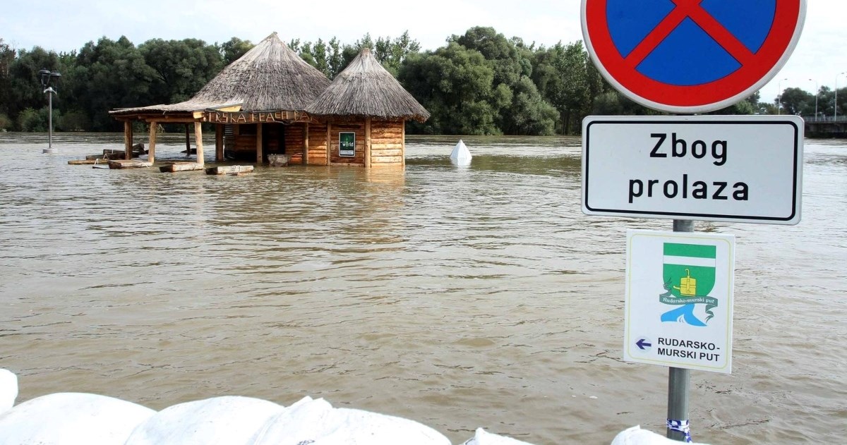 Na sjeveru Hrvatske jako rastu vodostaji. U Zagrebu se vrh vala očekuje večeras