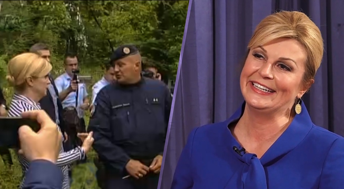 Kolinda ujutro pjevala Krist na žalu, a popodne huškala na migrante