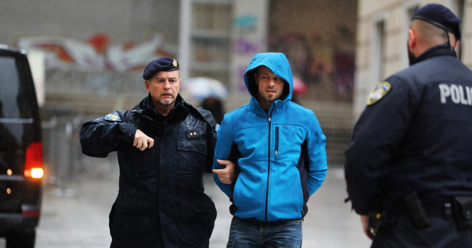 FOTO U Rijeci privedeni osumnjičeni u velikoj akciji Uskoka