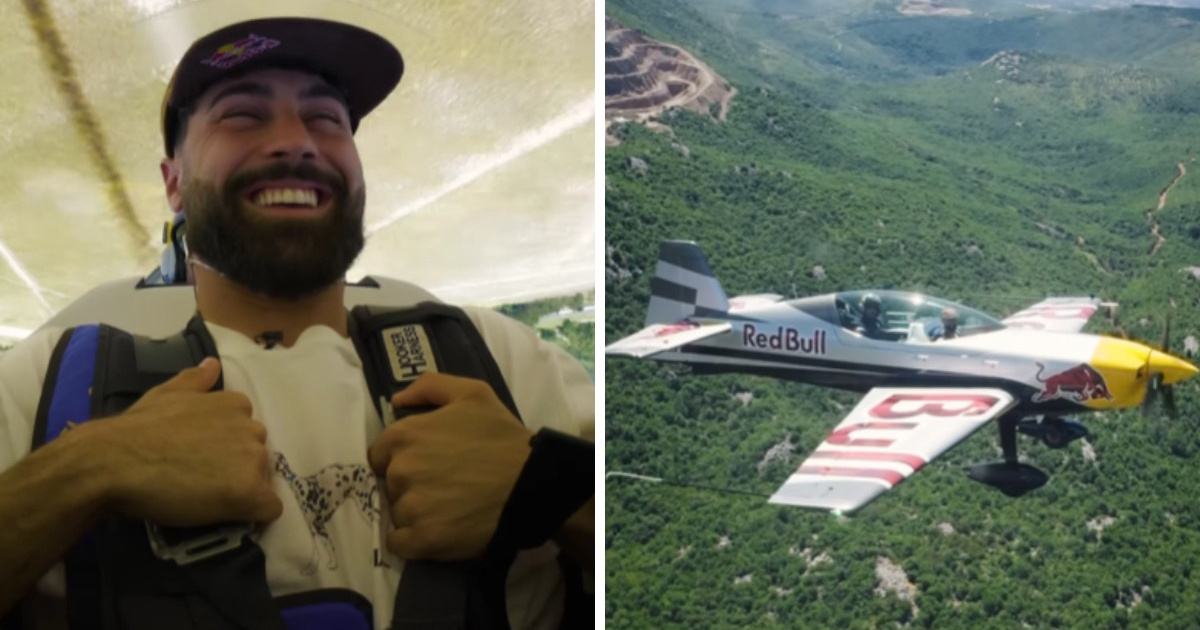 VIDEO Gvardiol vožnjom u akrobatskom avionu potvrdio sklapanje velikog ugovora