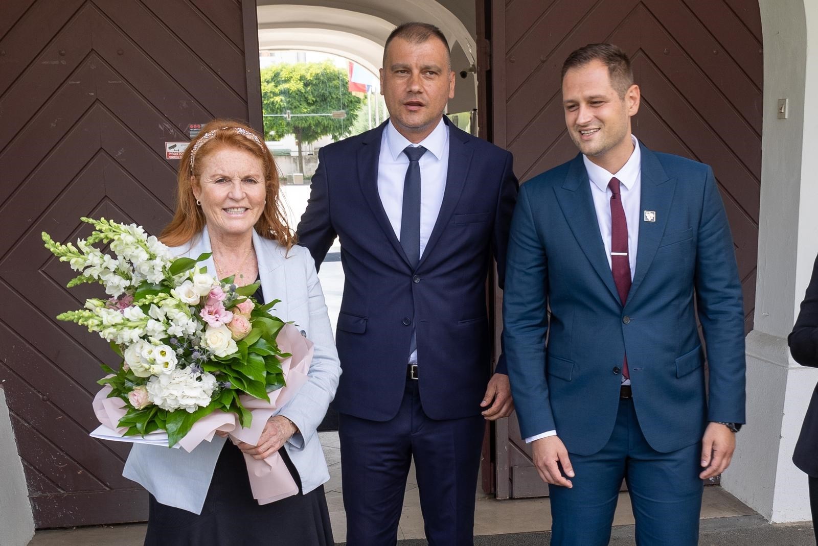 Sarah Ferguson u Vukovaru razgovarala o integraciji djece izbjeglica iz Ukrajine