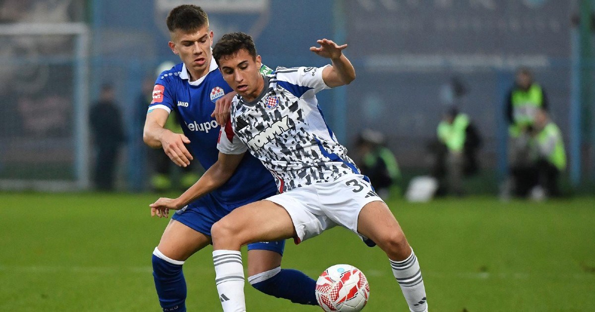 Hajduk remizirao kod Slavena i preskočio Dinamo na vrhu SHNL-a