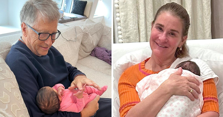 Bill i Melinda Gates pohvalili se fotografijama s prvom unukom