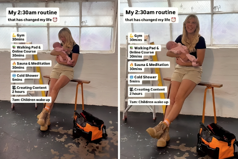 Majka dvoje djece ustaje u 2:30 pet dana u tjednu: "To mi je promijenilo život"