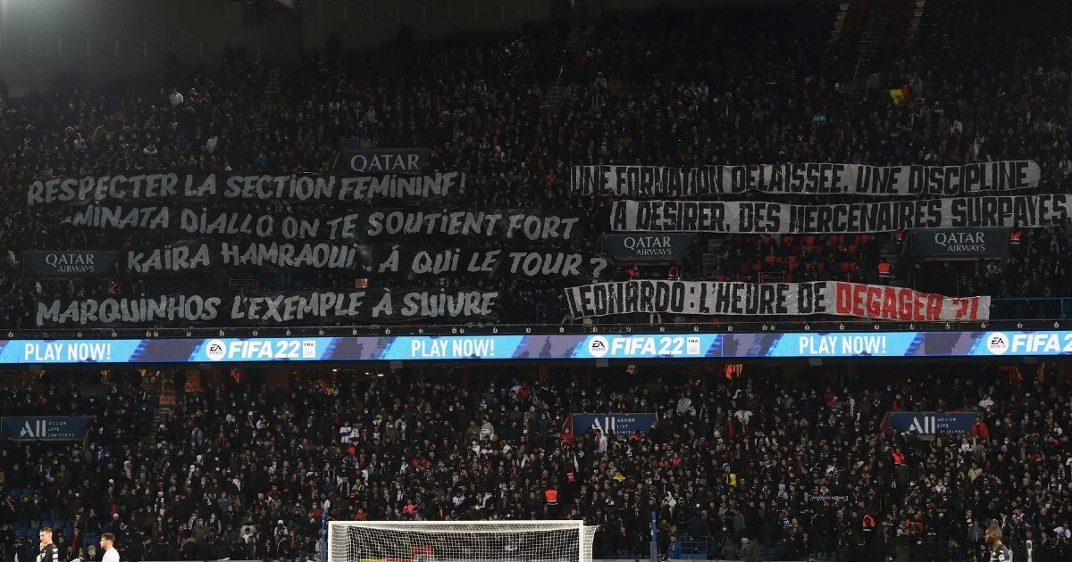 PSG-ovi navijači izvjesili poruku vlasnicima kluba: Prestanite nas smatrati glupanima