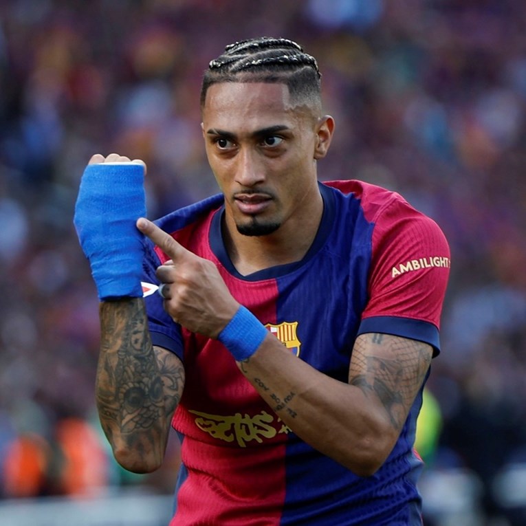 Raphinha je u ovoj sezoni sudjelovao kod 59 golova Barce. Dobio je produženje ugovora