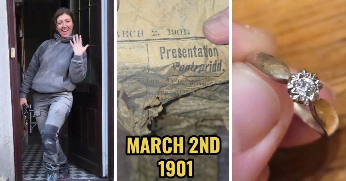 Žena je tijekom renovacije pronašla stvari "starije od Titanica"