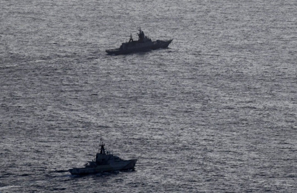 Britanska mornarica presrela ruske brodove u La Mancheu