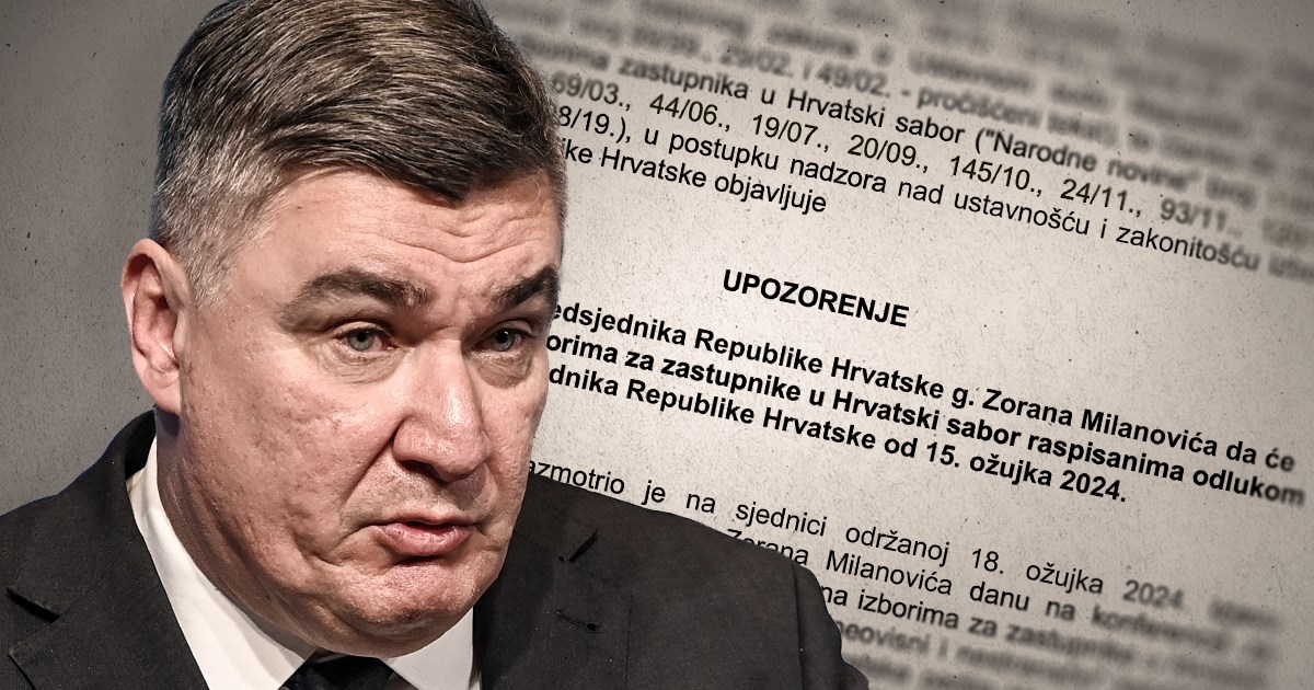Ovo je upozorenje Ustavnog suda Milanoviću