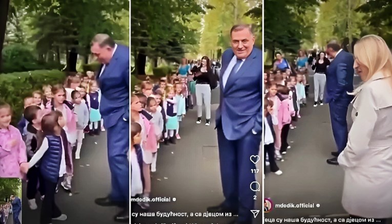 Pogledajte kako djeca Miloradu Dodiku viču "Đe si, lopove!"