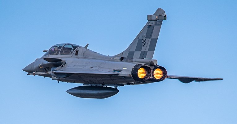 VIDEO I FOTO Ovo je prvi hrvatski Rafale. MORH objavio snimku preleta