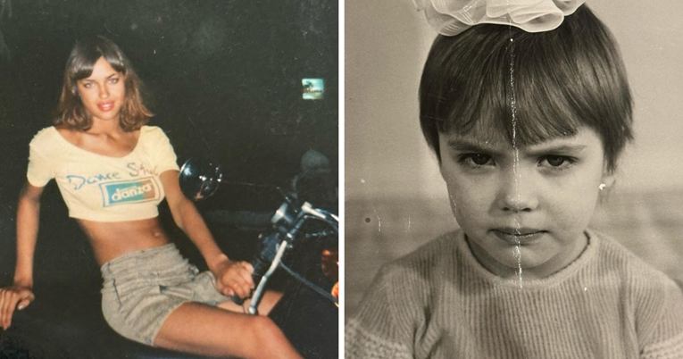 Najpoznatija manekenka svijeta objavila fotke iz djetinjstva. Prepoznajete li je?