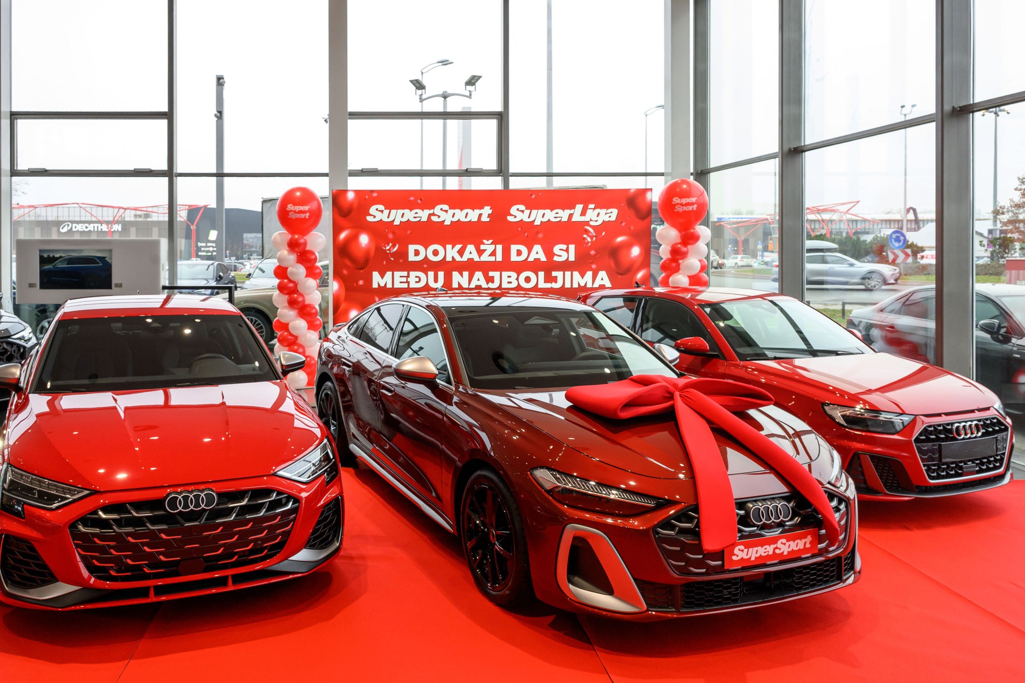 Pobjednici SuperSport SuperLige preuzeli su nove Audi automobile