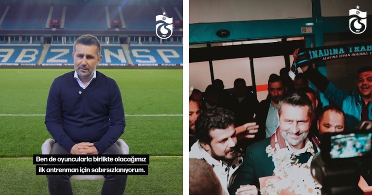 VIDEO Bjelica kratkom porukom oduševio navijače Trabzonspora