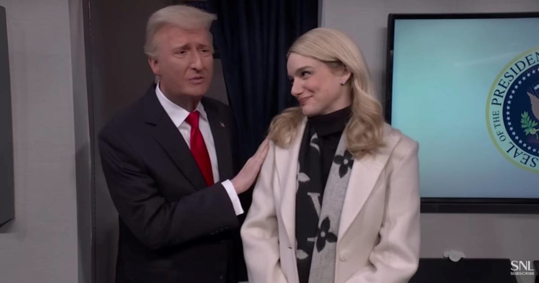 SNL ismijao Trumpove bizarne komentare o glasnogovornici (28): "To lice, te usne..."